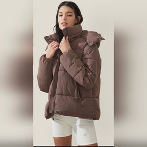 $80 COTTON ON Womens The Recycled Mother Puffer Jacket 3.0